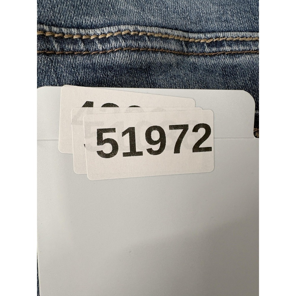 Silver Jeans Suki Slim Womens 30x27 Blue Mid Rise Distressed Stretch Denim Y2K - Picture 13 of 13